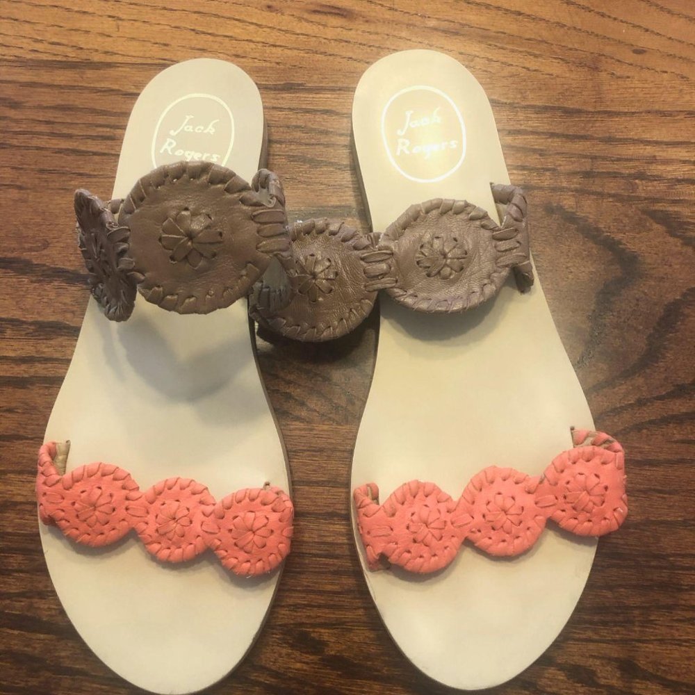 EUC Jack Rogers Lauren Sandals